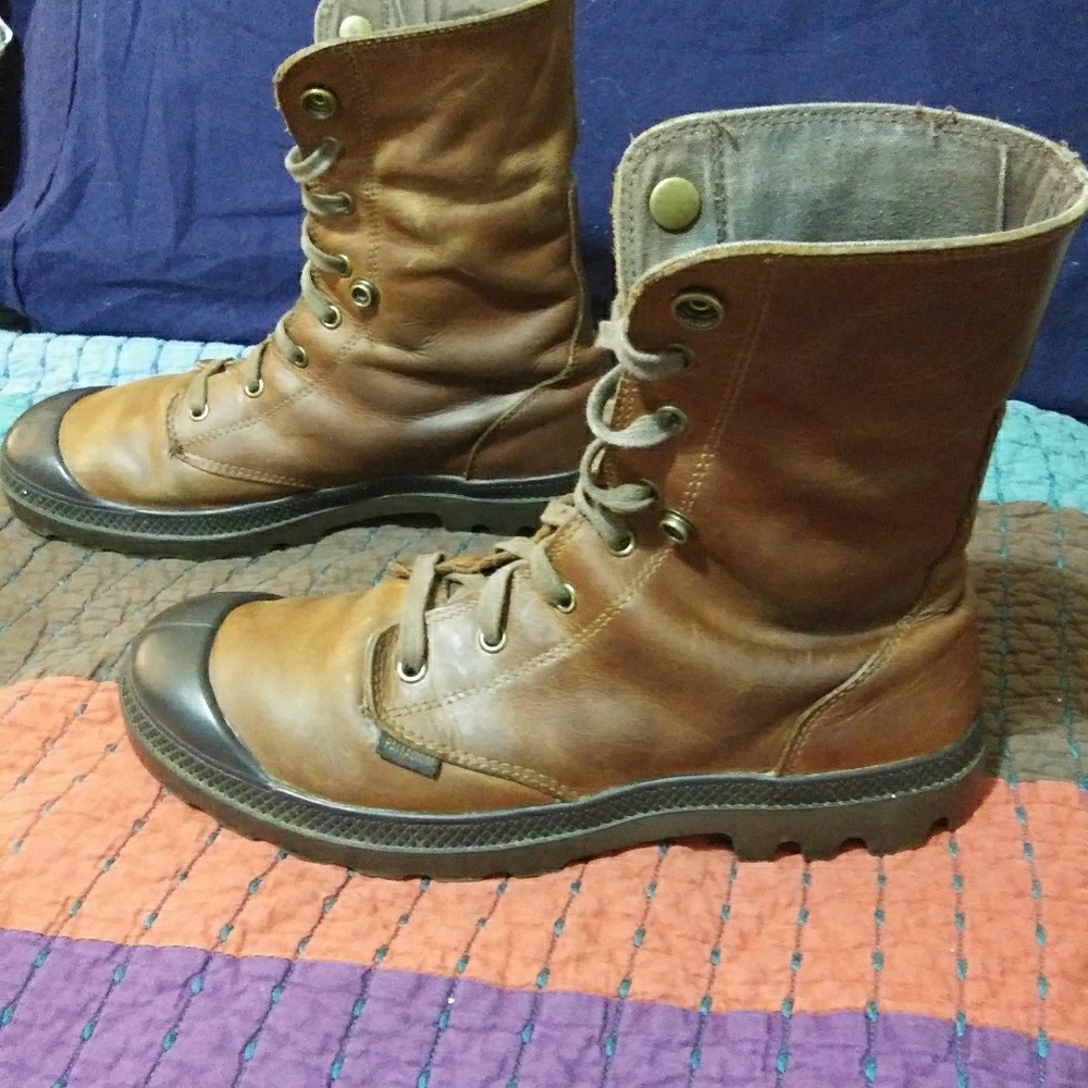 Palladium Baggy Leather Boots